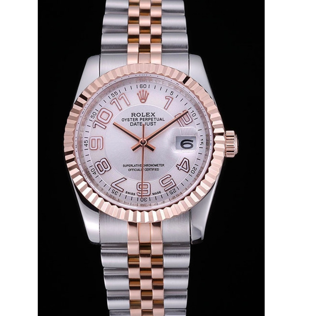 Good Copy Rolex Watches and DateJust Steel Rolex Bracelet Gold Stainless White Dial 622544 0712